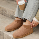 Ultra Mini Addy Chestnut Fur Ankle Boots