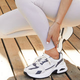 Venture Beige Mesh Trainers