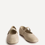 Nadira Nude Mary Jane Style Flats