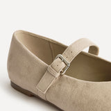 Nadira Nude Mary Jane Style Flats