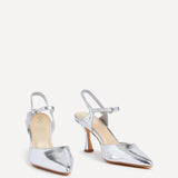 Natalia Silver Court Heels