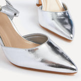Natalia Silver Court Heels