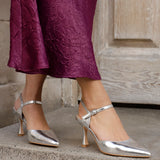 Natalia Silver Court Heels