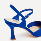 Natalia Cobalt Blue Court Heels