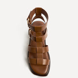 Naya Tan Gladiator Style Sandals