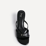 News Black Mule Heels