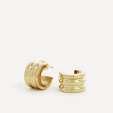 Noa Small Gold Hoop Earrings