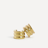 Noa Small Gold Hoop Earrings