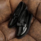 Noble Black Patent Loafers