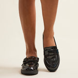 Noble Black Patent Loafers