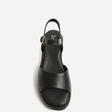 Nyla Black Platform Cleated Sandals