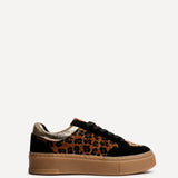 Nyra Leopard Print Trainers