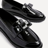 Noble Black Patent Loafers