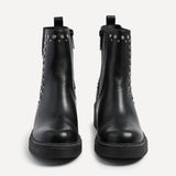 Optic Black Diamante Chelsea Boots