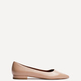 Orian Nude Faux Leather Ballet Flats