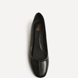Origin Black Low Block Court Heels