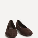 Origin Brown Low Block Court Heels
