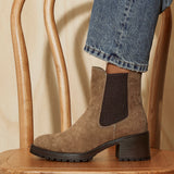 Path Sand Ankle Boots