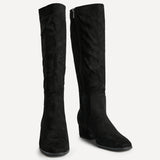 Perspect Black High Leg Boots