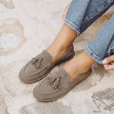 Porter Mocha Loafers With Tassel