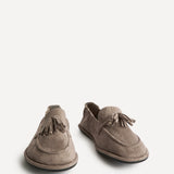 Porter Mocha Loafers With Tassel