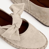 Pout Beige Faux Suede Pumps
