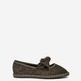 Pout Khaki Faux Suede Pumps