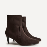 Presence Wide Fit Brown Ankle Boots