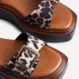 Preserve Leopard Flatform Sandals