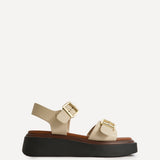Preserve Nude Flatform Sandals