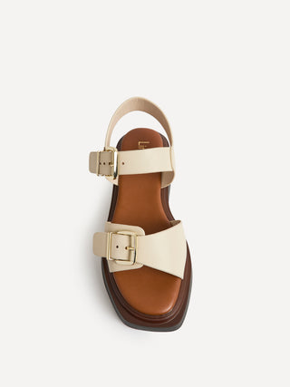 Preserve Nude Flatform Sandals