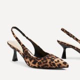 Presley Leopard Print Court Heels