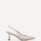 Presley Nude Faux Leather Court Heels