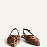 Profile Leopard Print Ballet Flats
