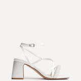 Promise Wide Fit Bridal Ivory Strappy Heels