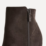 Prospect Brown Platform Ankle Boots