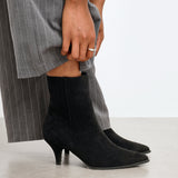 Pursuit Black Heeled Ankle Boots