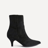 Pursuit Black Heeled Ankle Boots