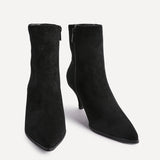 Pursuit Black Heeled Ankle Boots