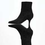 Pursuit Black Heeled Ankle Boots