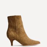 Pursuit Tan Heeled Ankle Boots