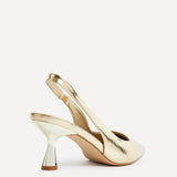 Presley Gold Court Heels