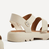 Ramona Nude Gladiator Sandals