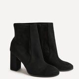 Rayne Wide Fit Black Ankle Boots