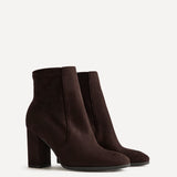 Rayne Wide Fit Brown Ankle Boots