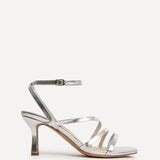 Reflect Wide Fit Silver Strappy Heels