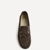 Relevant Brown Faux Suede Loafers