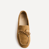 Relevant Tan Faux Suede Loafers