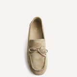 Relevant Taupe Faux Suede Loafers