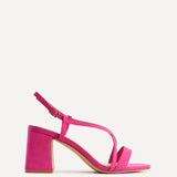Remain Wide Fit Fuchsia Heeled Sandals